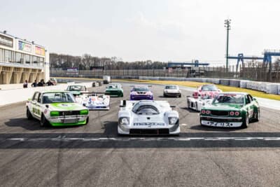 全マツダ車オーナーズクラブ連合の協力により、A.M.O.Aデモランも開催された