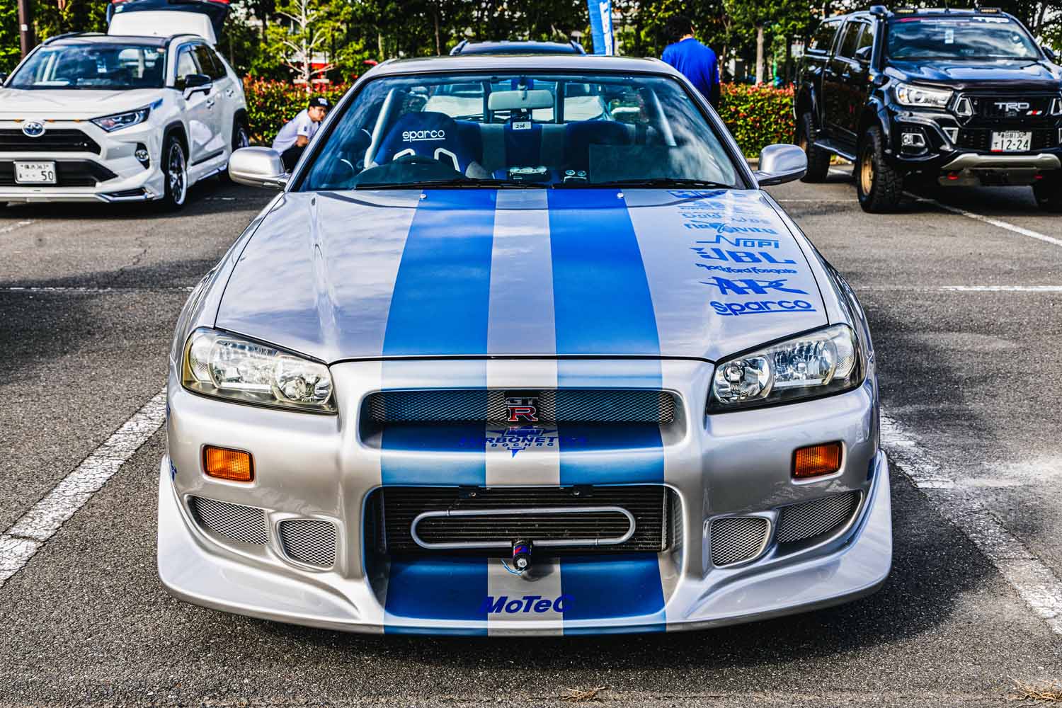 ワイルドスピード MAX ブライアン GT-R R34 カスタム スタンス仕様 日産「スカイラインGT-R R34」をワイルドスピード・ブライアン仕様に