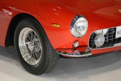 フェラーリ 250GT-SWB： 戦闘力を高めた、新採用のダンロップ製ディスクブレーキ。