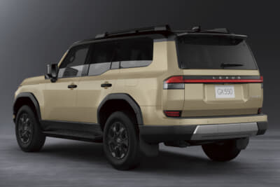 レクサス GX550 OVERTRAIL＋：リアスタイル