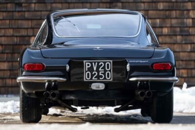 エスティメートは50万~60万ドル(邦貨換算約8000万~9600万円)だったが惜しくも流札となったランボルギーニ「400GT インテリム」(C)Courtesy of Broad Arrow