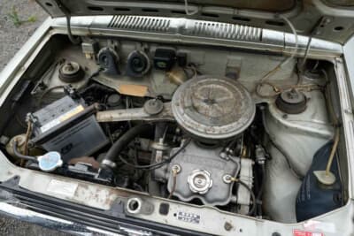 ホンダ ライフ：356ccの直列2気筒OHC水冷エンジン。高回転までよどみなく回る