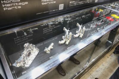 ホンダ NSX：新たにヘリテージパーツとして復活供給される、カムシャフトなどの純正復刻部品