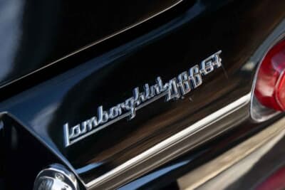 エスティメートは50万~60万ドル(邦貨換算約8000万~9600万円)だったが惜しくも流札となったランボルギーニ「400GT インテリム」(C)Courtesy of Broad Arrow