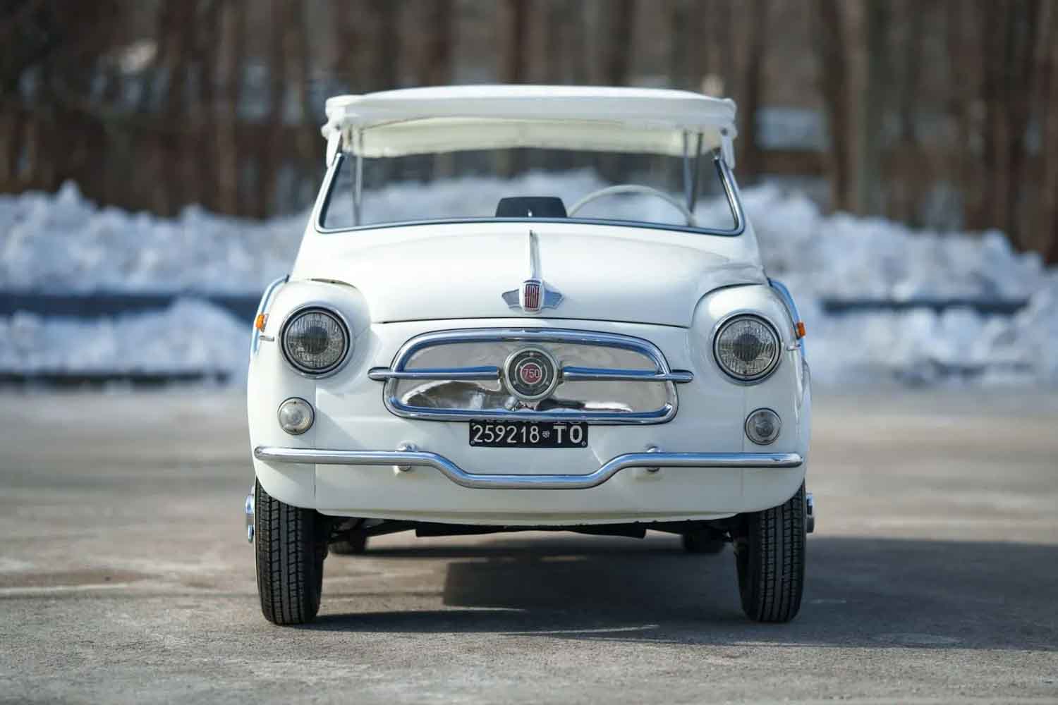 Abarth-Powered Fiat 600 Jolly Beach Car Commands 'Scorpion's Sting' Price!