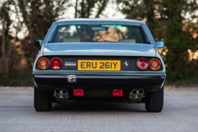 買い手がつかず流札（NOT SOLD）となったフェラーリ「400i」（C）Iconicauctioneers