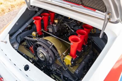 26万5000ドル（邦貨換算約4187万円）で落札されたポルシェ「911 カレラRSR トリビュート」（C）Courtesy of Broad Arrow Broad Arrow