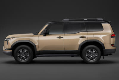 レクサス GX550 OVERTRAIL＋：サイドビュー