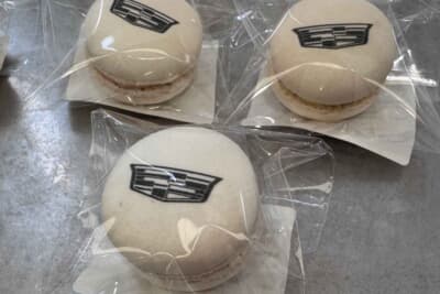 キャデラック発表会場で振る舞われたティータイムサービス