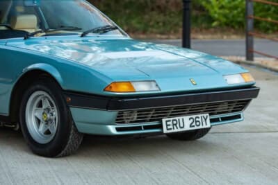 買い手がつかず流札（NOT SOLD）となったフェラーリ「400i」（C）Iconicauctioneers