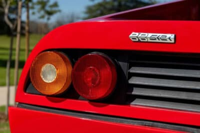 買い手がつかず流札（NOT SOLD）となったフェラーリ「512BBi」（C）Courtesy of Broad Arrow