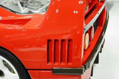 フェラーリ F40LM：ミケロットの手により、F40GTEスペックへと進化を遂げたリアビュー
