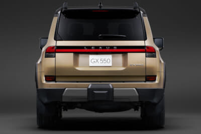 レクサス GX550 OVERTRAIL＋：リアビュー