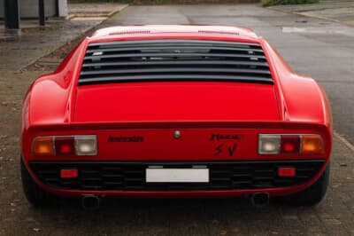 445万219ドル（邦貨換算約7億1203万円）で落札されたランボルギーニ「ミウラSV」（C）Courtesy of RM Sotheby's