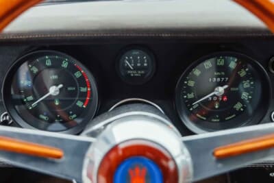 11万2750ユーロ（約1860万3750円）で落札されたマセラティ「ギブリ」（C）Courtesy of Broad Arrow