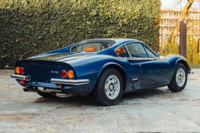 44万ユーロ(邦貨換算約8360万円)で落札された「ディーノ 246GT」(C)Courtesy of Broad Arrow