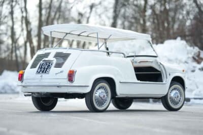 8万4000ドル（邦貨換算約1344万円）で落札されたフィアット「600ジョリー」（C）Courtesy of Broad Arrow