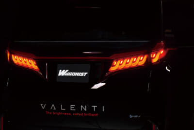 ジュエルLEDテールランプウルトラ：ブレーキ点灯