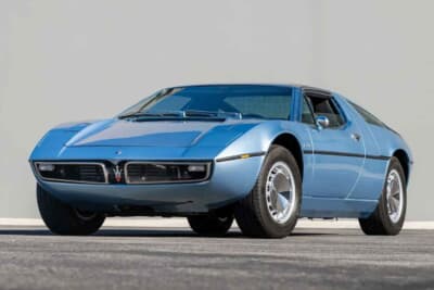 12万8000ドル(邦貨換算約2035万円)で落札された「マセラティ ボーラ」(C)Courtesy of Broad Arrow