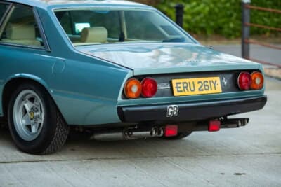 買い手がつかず流札（NOT SOLD）となったフェラーリ「400i」（C）Iconicauctioneers