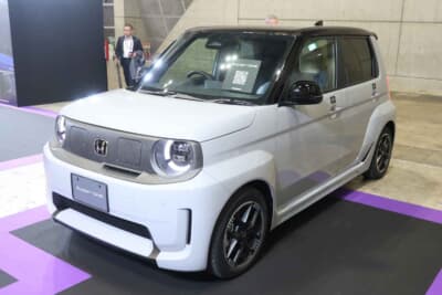 ホンダ Super-ONE：丸目ヘッドライトがキュートなフロントマスク。市販化が待ち遠しい