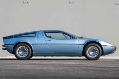 12万8000ドル(邦貨換算約2035万円)で落札された「マセラティ ボーラ」(C)Courtesy of Broad Arrow