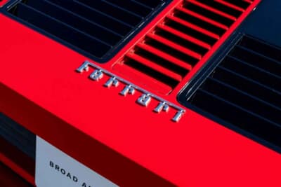 買い手がつかず流札（NOT SOLD）となったフェラーリ「512BBi」（C）Courtesy of Broad Arrow