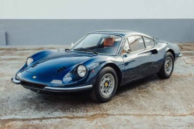 44万ユーロ(邦貨換算約8360万円)で落札された「ディーノ 246GT」(C)Courtesy of Broad Arrow