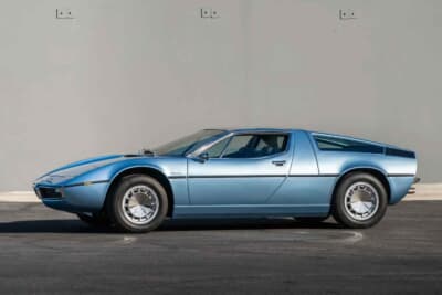 12万8000ドル(邦貨換算約2035万円)で落札された「マセラティ ボーラ」(C)Courtesy of Broad Arrow
