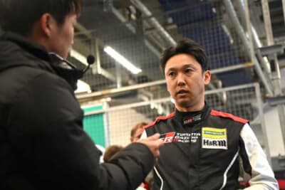 トヨタ ガズー ルーキーレーシングの中嶋一貴選手。初戦の緊張感に溢れていらっしゃいます