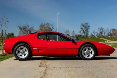 買い手がつかず流札（NOT SOLD）となったフェラーリ「512BBi」（C）Courtesy of Broad Arrow