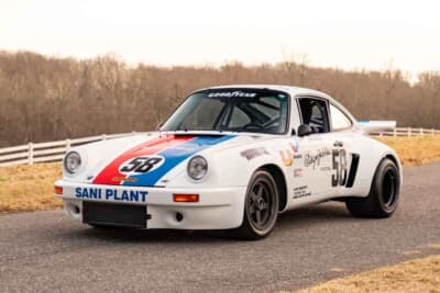 26万5000ドル（邦貨換算約4187万円）で落札されたポルシェ「911 カレラRSR トリビュート」（C）Courtesy of Broad Arrow Broad Arrow