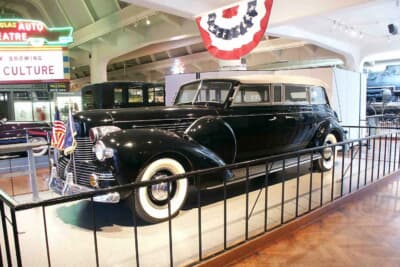 1939年に作られた史上初のプレシデンシャル・リムジン。ルーズベルトからトルーマン大統領へと引き継がれた