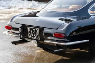 エスティメートは50万~60万ドル(邦貨換算約8000万~9600万円)だったが惜しくも流札となったランボルギーニ「400GT インテリム」(C)Courtesy of Broad Arrow