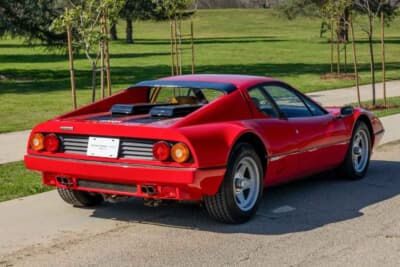 買い手がつかず流札（NOT SOLD）となったフェラーリ「512BBi」（C）Courtesy of Broad Arrow