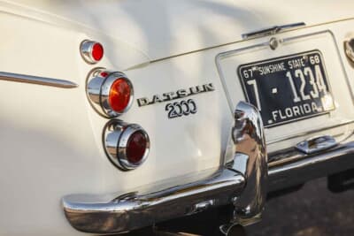 10万6400ドル（邦貨換算約1692万円）で落札されたダットサン「2000スポーツ」（C）Courtesy of Broad Arrow