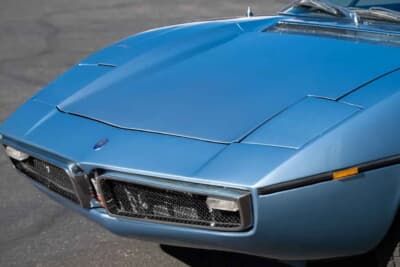 12万8000ドル(邦貨換算約2035万円)で落札された「マセラティ ボーラ」(C)Courtesy of Broad Arrow