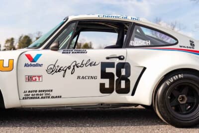 26万5000ドル（邦貨換算約4187万円）で落札されたポルシェ「911 カレラRSR トリビュート」（C）Courtesy of Broad Arrow Broad Arrow