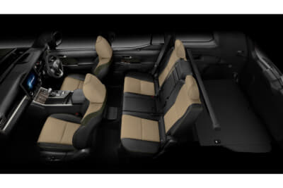 レクサス GX550 OVERTRAIL＋：インテリアカラーはシャトーを用意する