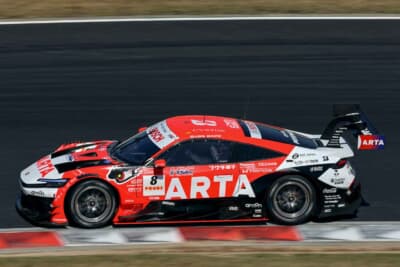 8号車 ARTA MUGEN PRELUDE-GT：栃木からパーツを運び修復を完了させた