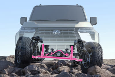 レクサス GX550：E-KDSSを搭載