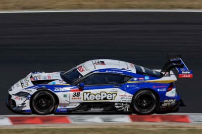 38号車 KeePer GR Supra：ルーキーの小林が駆り2位表彰台を獲得した