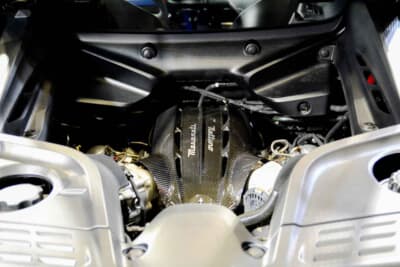 マセラティ GT2 ストラダーレ:最高出力640psを発揮する心臓部。現代のテクノロジーの結晶である