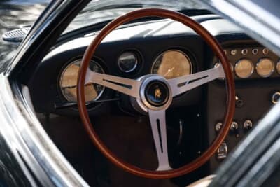 エスティメートは50万~60万ドル(邦貨換算約8000万~9600万円)だったが惜しくも流札となったランボルギーニ「400GT インテリム」(C)Courtesy of Broad Arrow