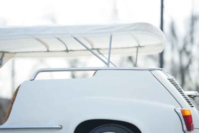 8万4000ドル（邦貨換算約1344万円）で落札されたフィアット「600ジョリー」（C）Courtesy of Broad Arrow