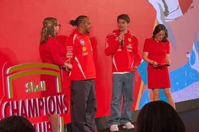 ルクレール選手は「日本のファンの前で、この新しい技術とともに戦えるのが楽しみです」と語ってくれました