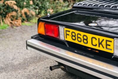 6750ポンド（邦貨換算約142万4250円）で落札された「ベルトーネ X1/9」（C）Iconicauctioneers