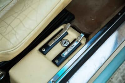 買い手がつかず流札（NOT SOLD）となったフェラーリ「400i」（C）Iconicauctioneers