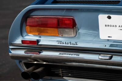 12万8000ドル(邦貨換算約2035万円)で落札された「マセラティ ボーラ」(C)Courtesy of Broad Arrow