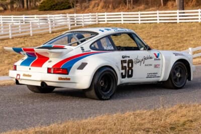 26万5000ドル（邦貨換算約4187万円）で落札されたポルシェ「911 カレラRSR トリビュート」（C）Courtesy of Broad Arrow Broad Arrow